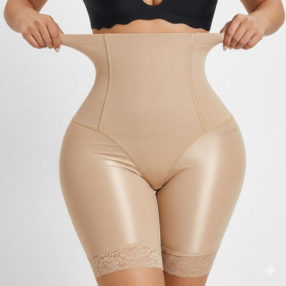 Premium High-Waisted Seamless Body Shaper & Thigh Slimmer