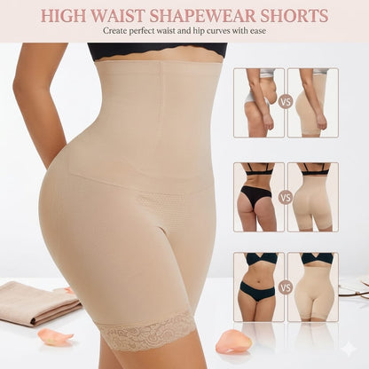 Premium High-Waisted Seamless Body Shaper & Thigh Slimmer