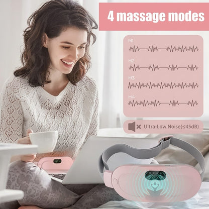 Smart Period Cramp Relief Massager & Heating Pad – Portable Pain Relief Belt