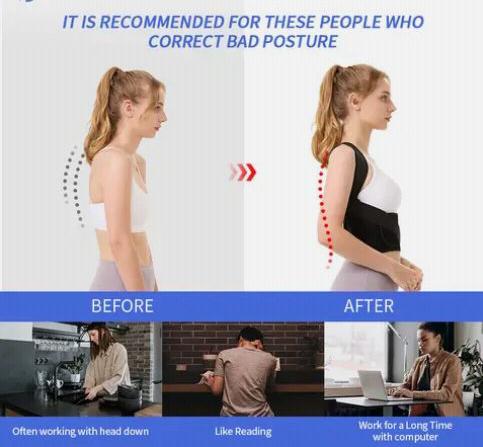 Premium Adjustable Back Posture Corrector Brace